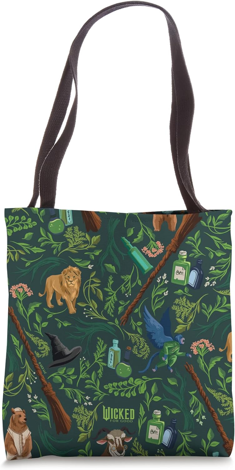 Wicked: For Good All Over Print Enchanted Forest Tote Bag