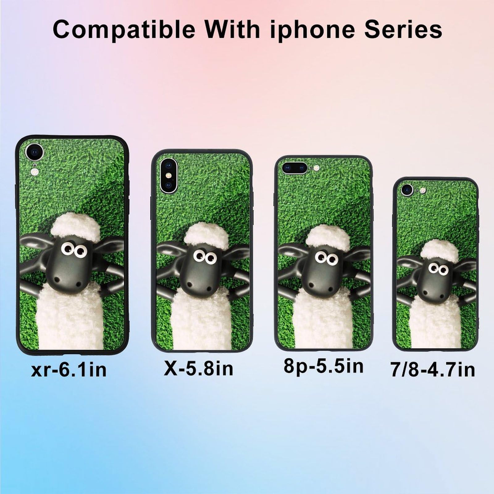 Amazon.co.jp: 【iPhone 13 Pro ケース】 ひつじのショーン 羊柄 