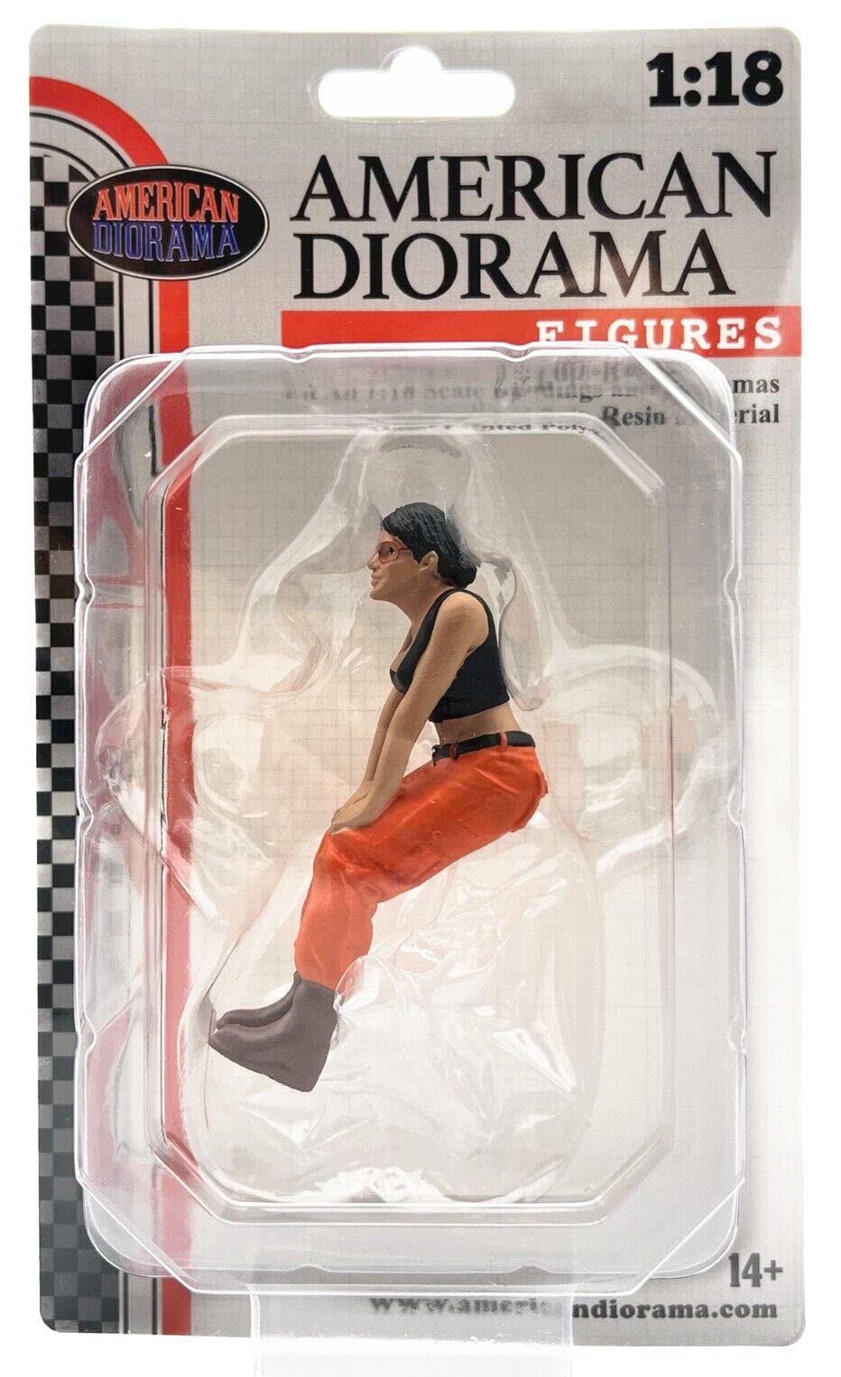 Amazon.co.jp: アメリカン ジオラマ 1/18 フィギア ヒップホップガール