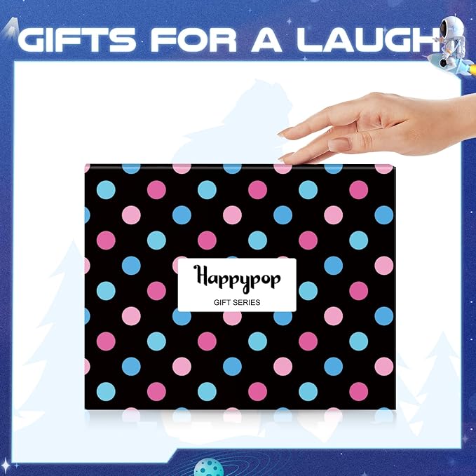 HAPPYPOP Calcetines divertidos para hombre - Regalos de carreras miniatura 6