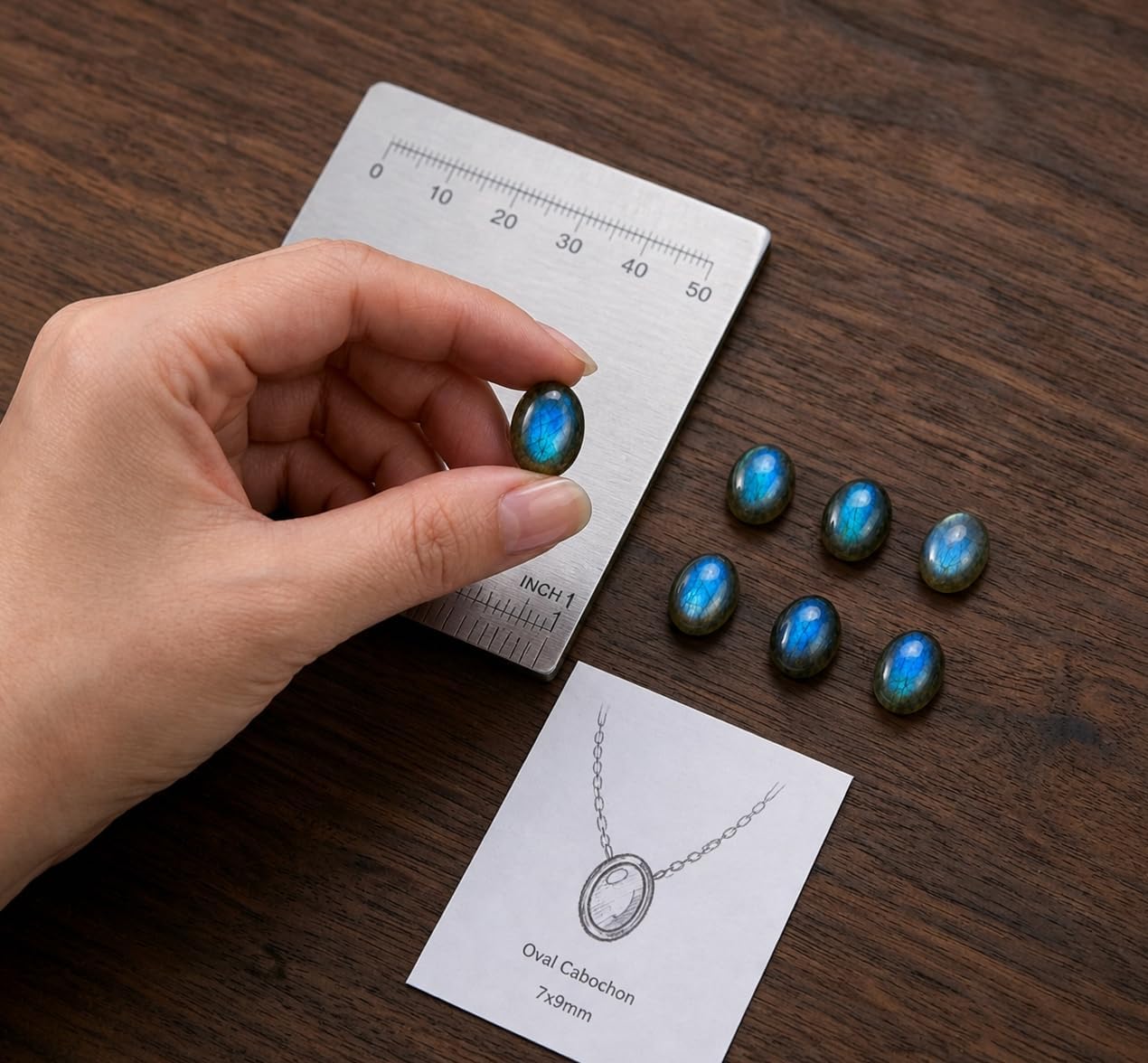 Calibrated Cabochon Gemstones