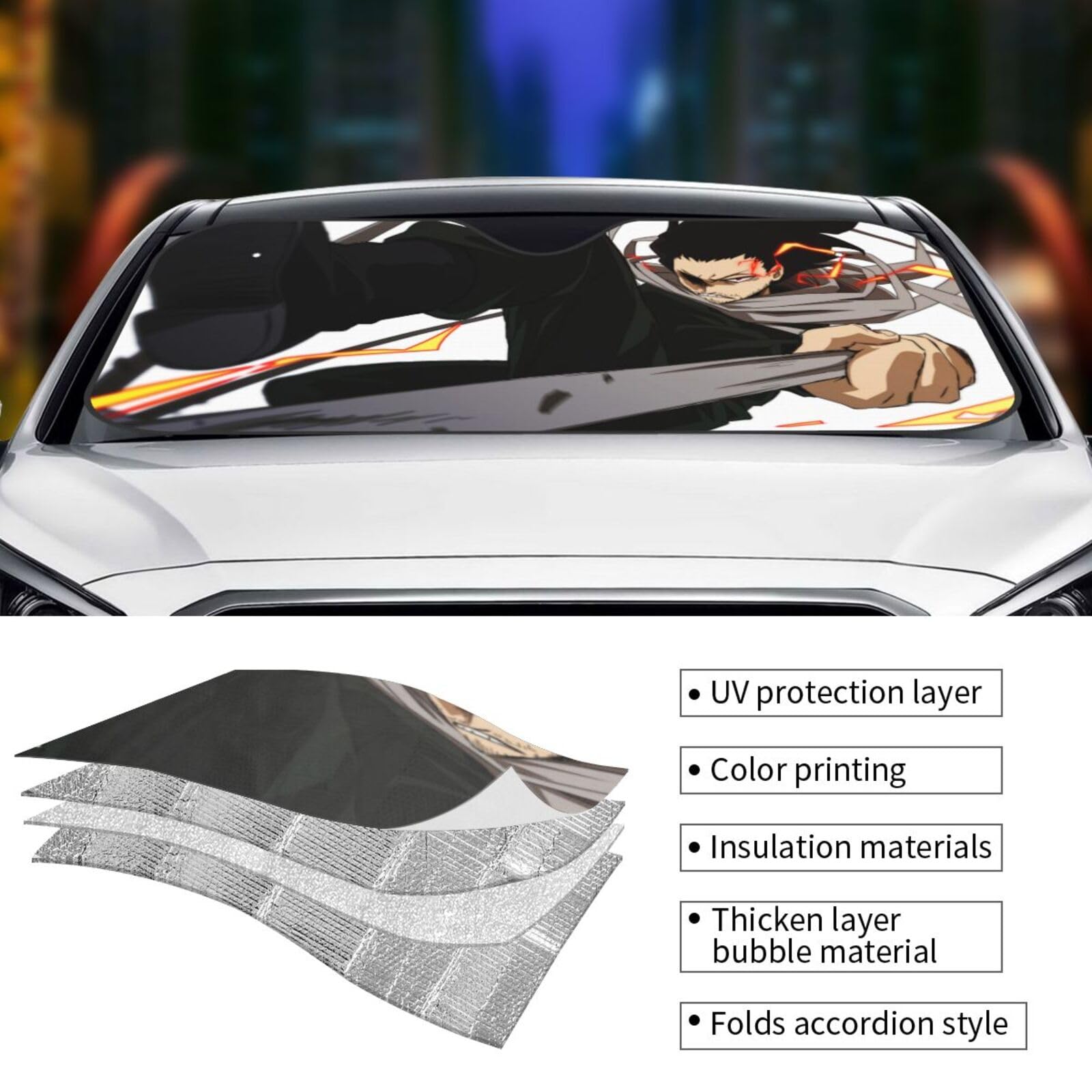 Amazon.co.jp: 僕のヒーローアカデミア 車用サンシェード アニメ