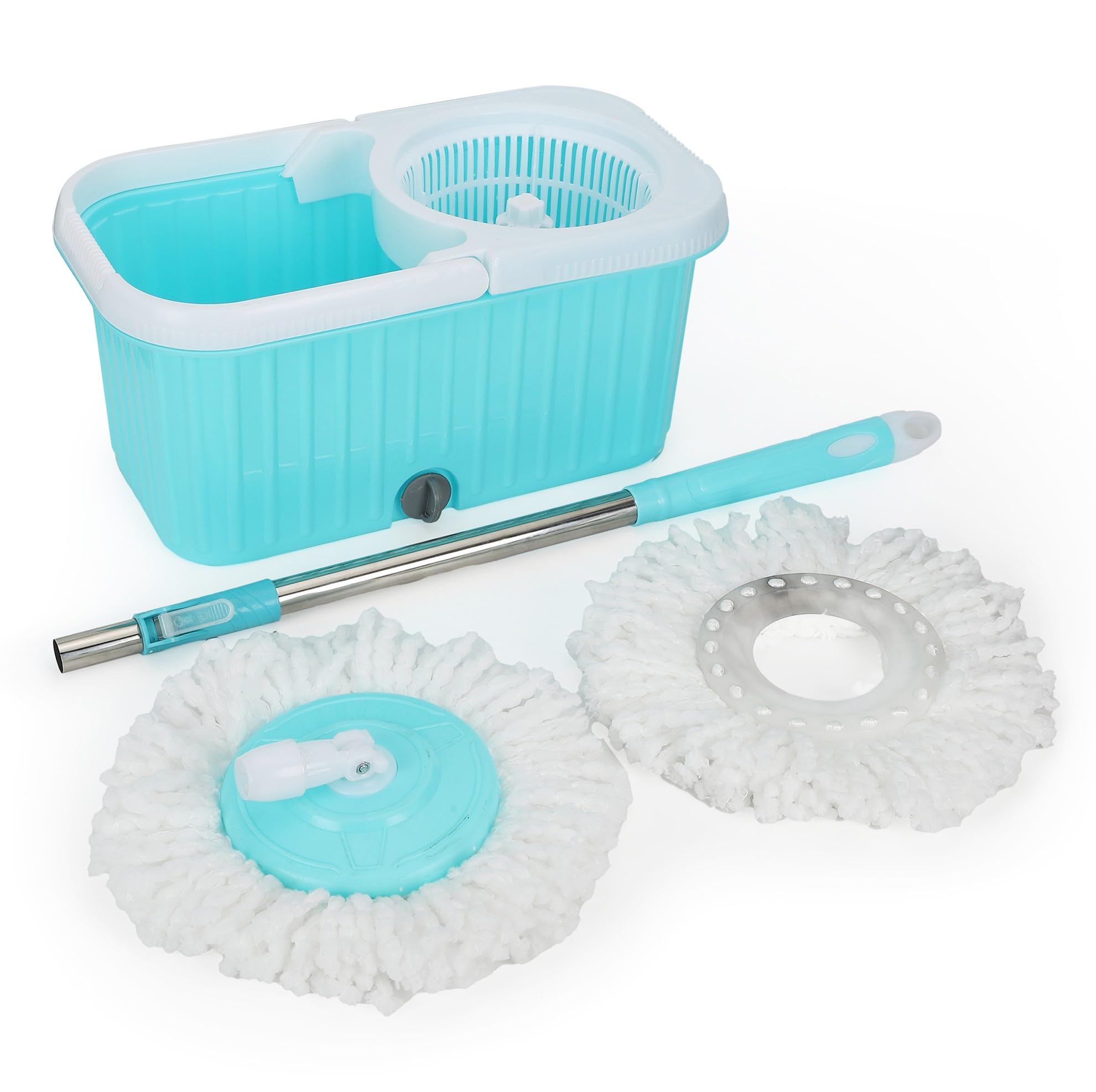 KlenShineKlenShine Wheely Rectangle Spin Mop with Free 1 Extra Refill