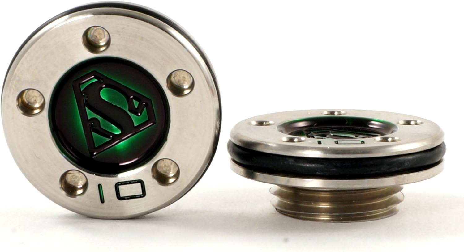 19th Hole Custom Shop 2 of 10g Green Weights with Wrench Tool for Scotty Cameron Fastback, Squareback and Roundback Putters, Superman