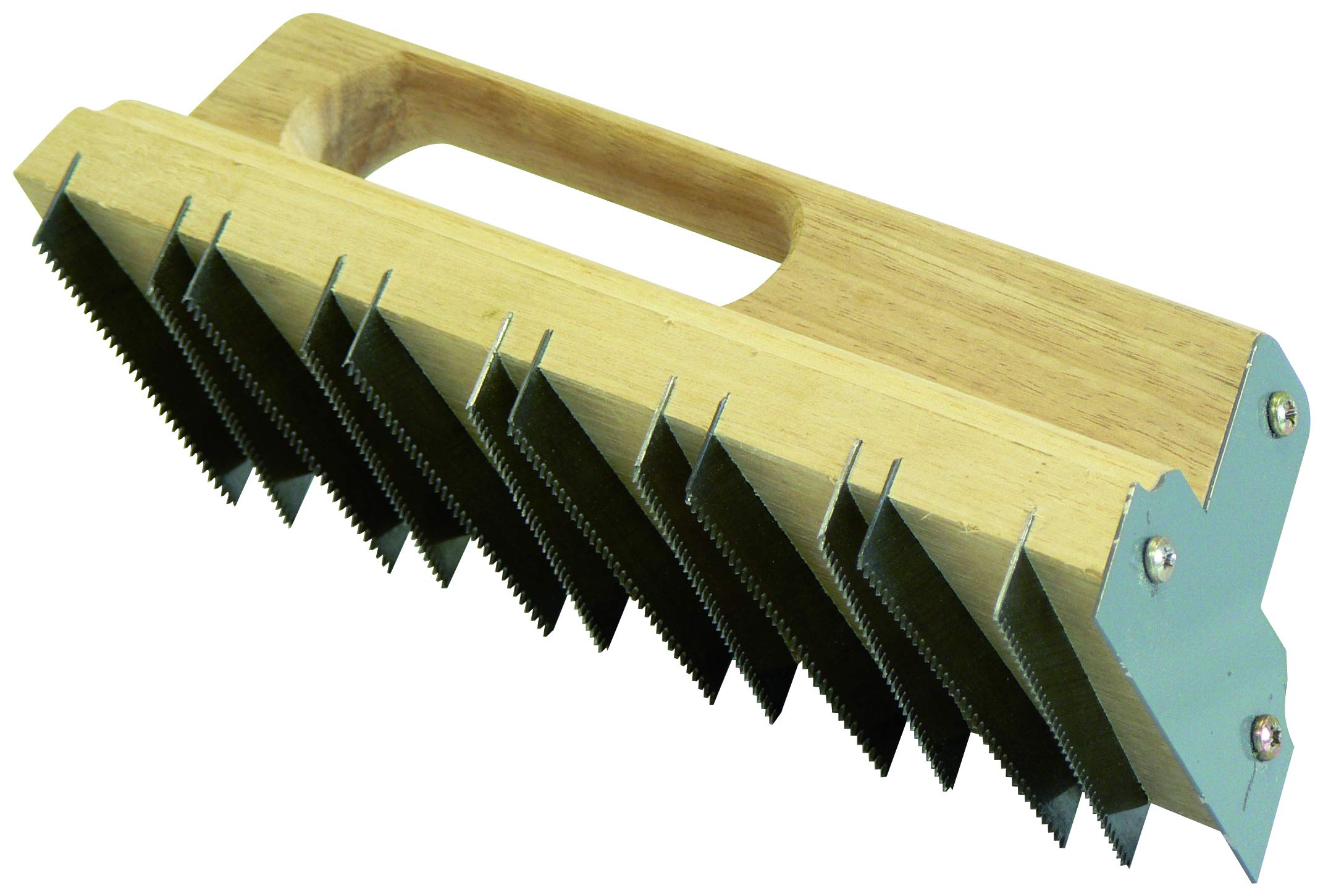 Chemin de fer plat 300x40mm outil de maçonnerie lames dentées pas 2mm