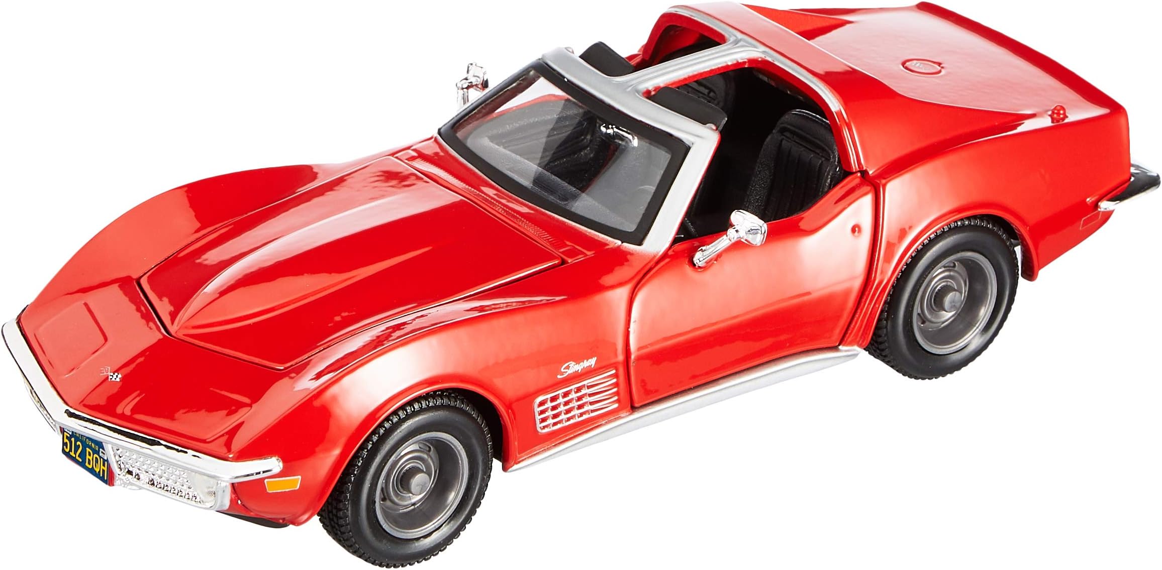 Maisto- Chevrolet 1970 Rose Gold Corvette Stringray Police (31202R)