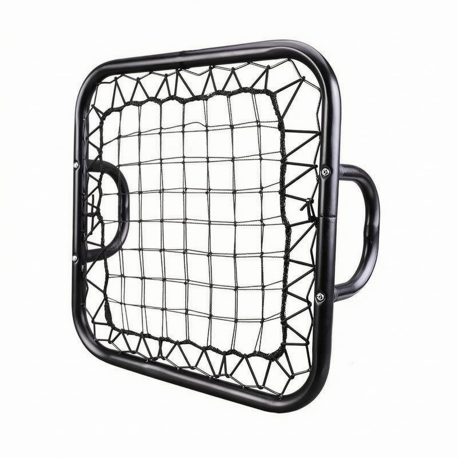 kowaku Rebounder Portatile Telaio in Metallo Rebounder Quadrato 50x50 Uso Interno Ed Esterno Attrezzatura Sportiva per Allenatori, Allenamento di Calcio