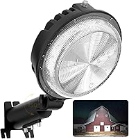 Toberich 150W LED Barn Light 20000LM Dusk to Dawn - 6500K Daylight IP66 Waterproof Adjustable Angle Yard Farmhouse Garage Light