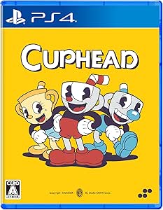 Cuphead(カップヘッド) -PS4 【特典】レトロスタイルシールセット、DLコード(「The Delicious Last Course」オリジナルサウンドトラック)、豪華リバーシブルジャケット 同梱