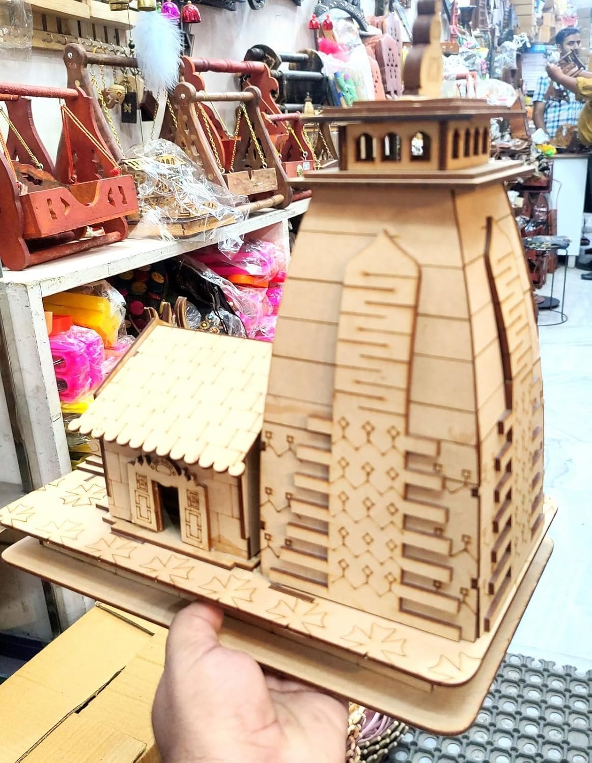 Kedarnath Temple 3D bois l'atout sérénité contre le stress