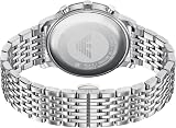 Emporio Armani Homme Montre 42MM en Acier Inoxydable Ton Argent, AR11771 - 5
