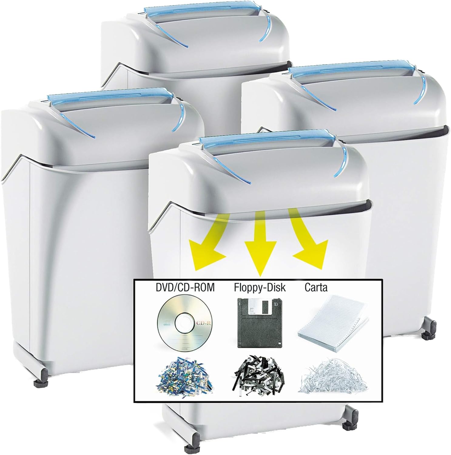 Kobra 240 SS5 Multipurpose and Multimedia “Energy Smart” Professional Straight Cut Shredder, 24 Hours Continuous Duty Motor, Automatic Start/Stop Through Electronic Eyes with Stand-by Function