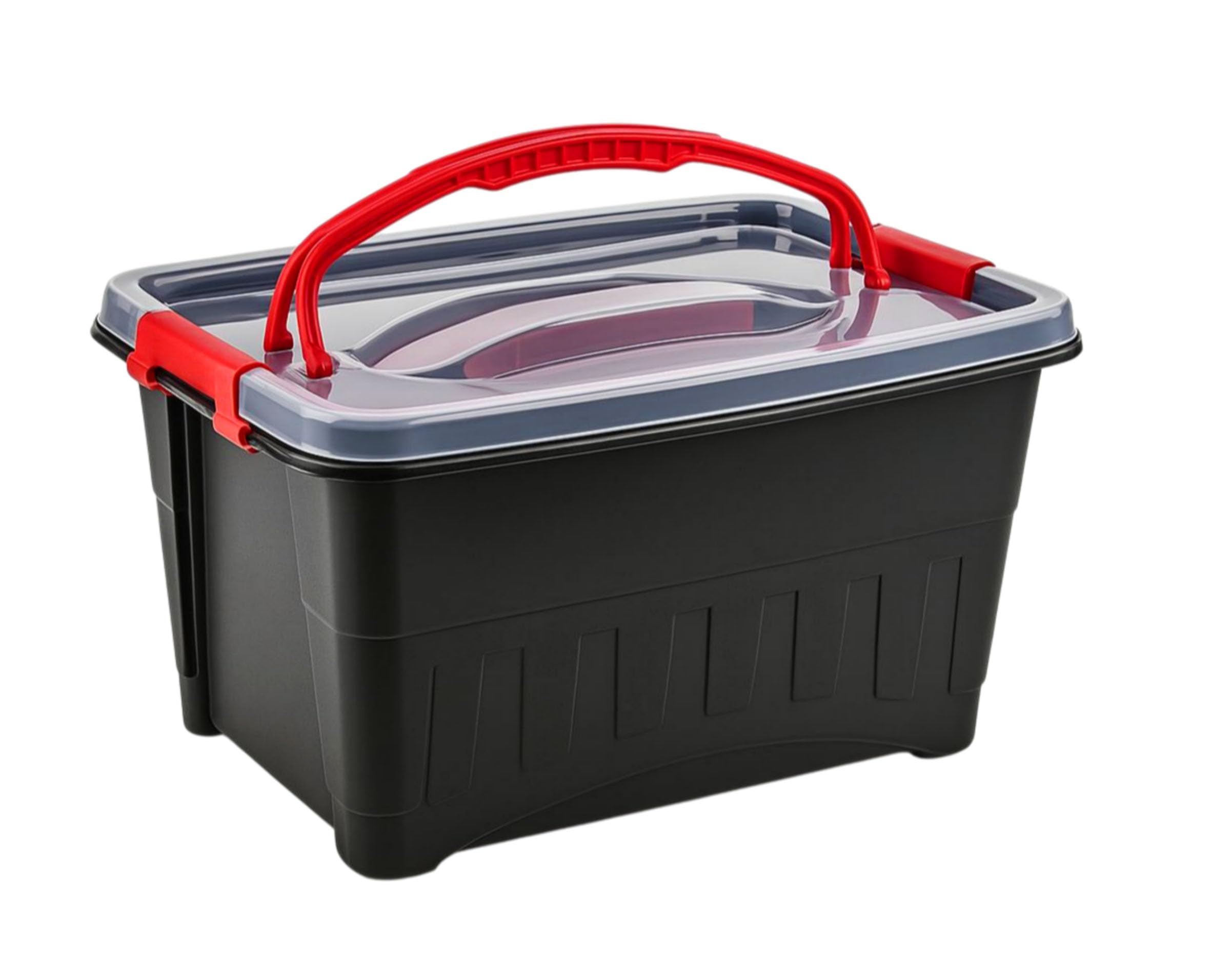 BH | Small Plastic Tool Box | 8 Litres | Durable Carry Handle | DIY | Compartment | Multi Purpose | For Small Tools, Screws, & Accessories, For Engineers, Workshops and Tool Storage - by Best House