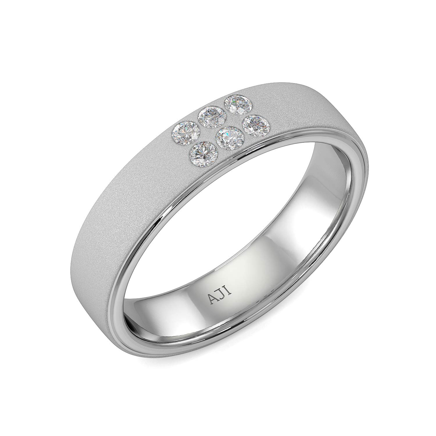 Joyalukkas 950 Platinum Platinum and Diamond Ring for Men Amazon.in