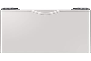 SAMSUNG 27-Inch Washer Dryer Laundry Pedestal with Pull-Out Storage