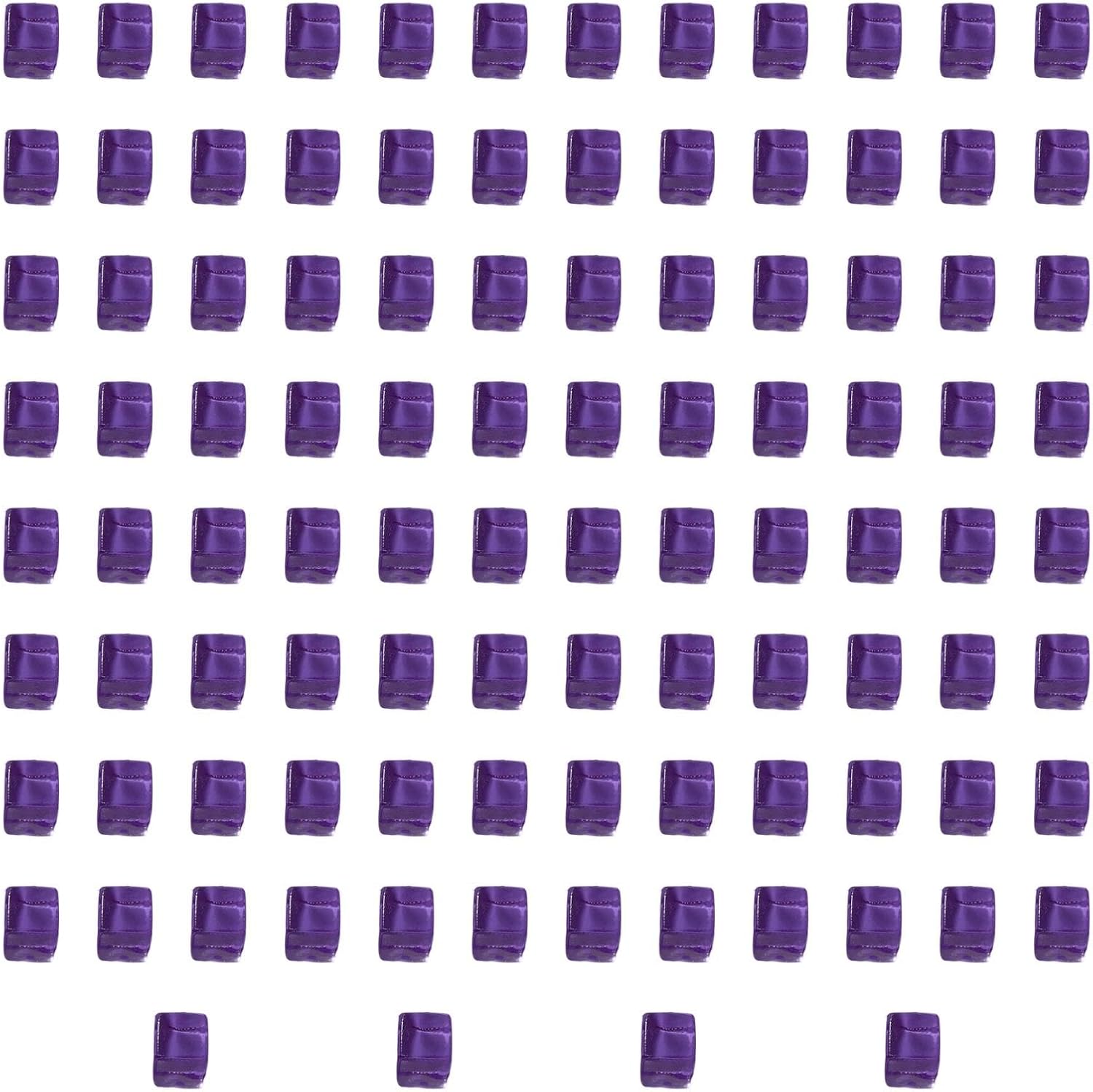 100Pcs Acrylic Dice Cubes 0.39inch (1cm) Building Blocks, DIY Stacking Sensory Training Toys for Board Games Homes Classrooms- Green