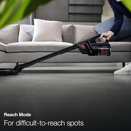 Miniatura 7 de Miele Triflex HX1 Plus - Aspiradora inalámbrica, 60 minutos de funcionamiento, color negro obsidiana y rojo