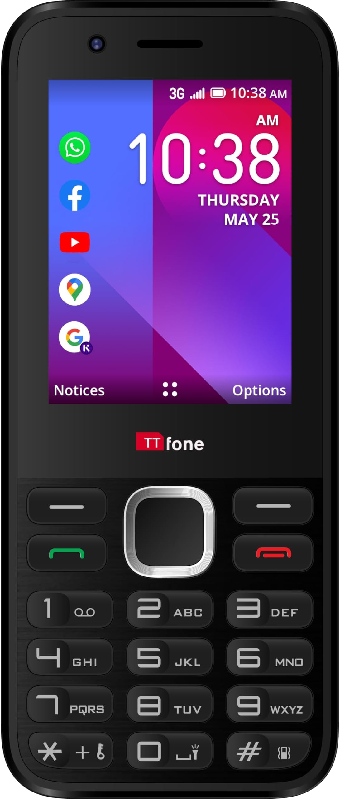 TTfone TT240 Simple Easy to use Whatsapp Mobile Phone - 3G KaiOS TTfone TT240 Simple Easy to use Whatsapp Mobile Phone - 3G KaiOS