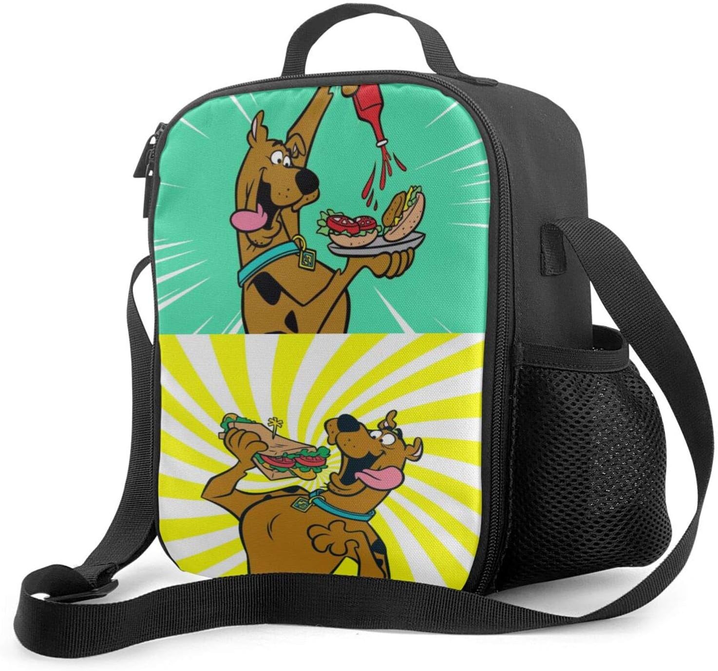 scooby doo backpack and lunchbox