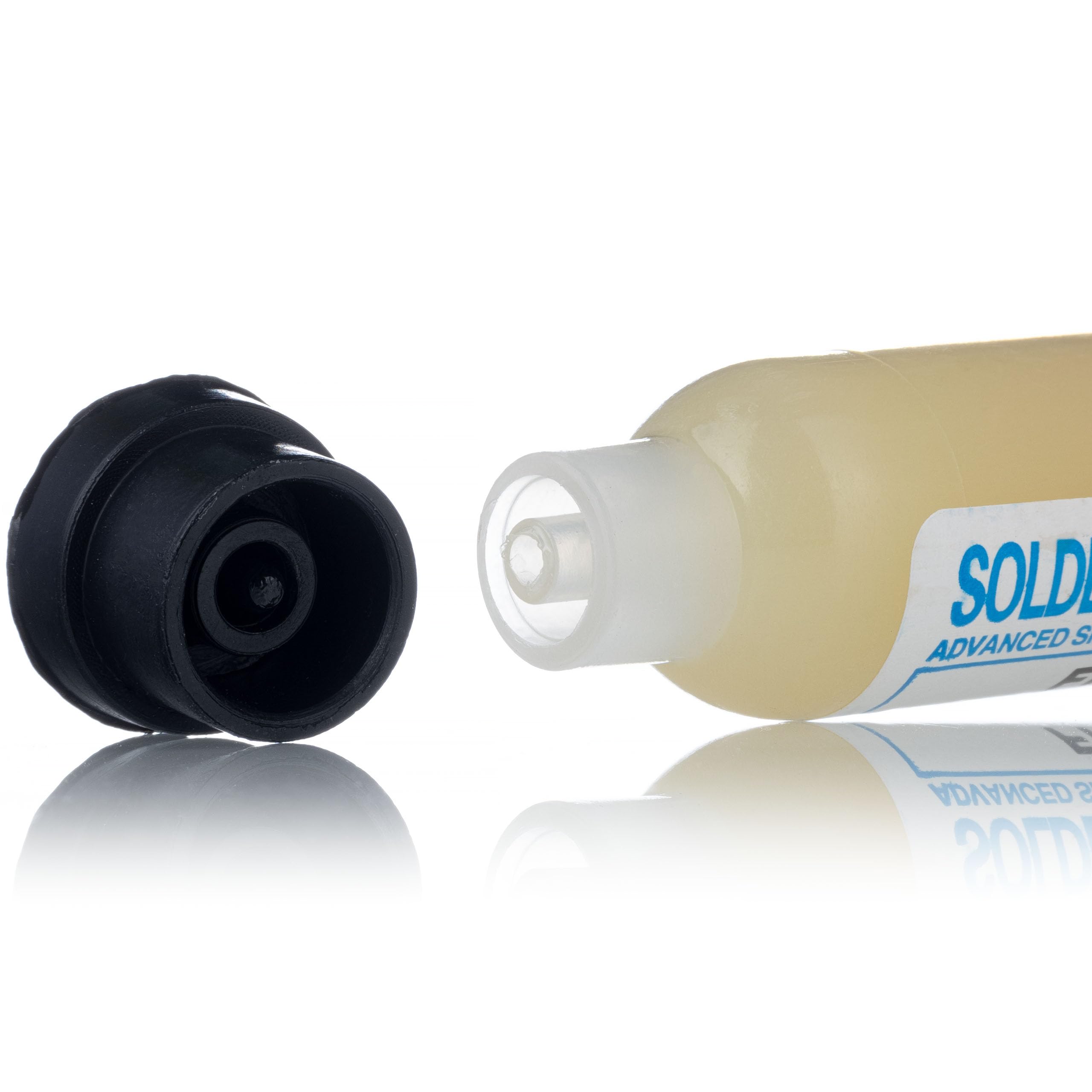 Set Flux RMA-223 con Stantuffo e Ago – Pasta Saldante No Clean 10cc | Ø Ago 1,025 mm | Elettronica di Precisione | Accessorio per Saldatura Professionale