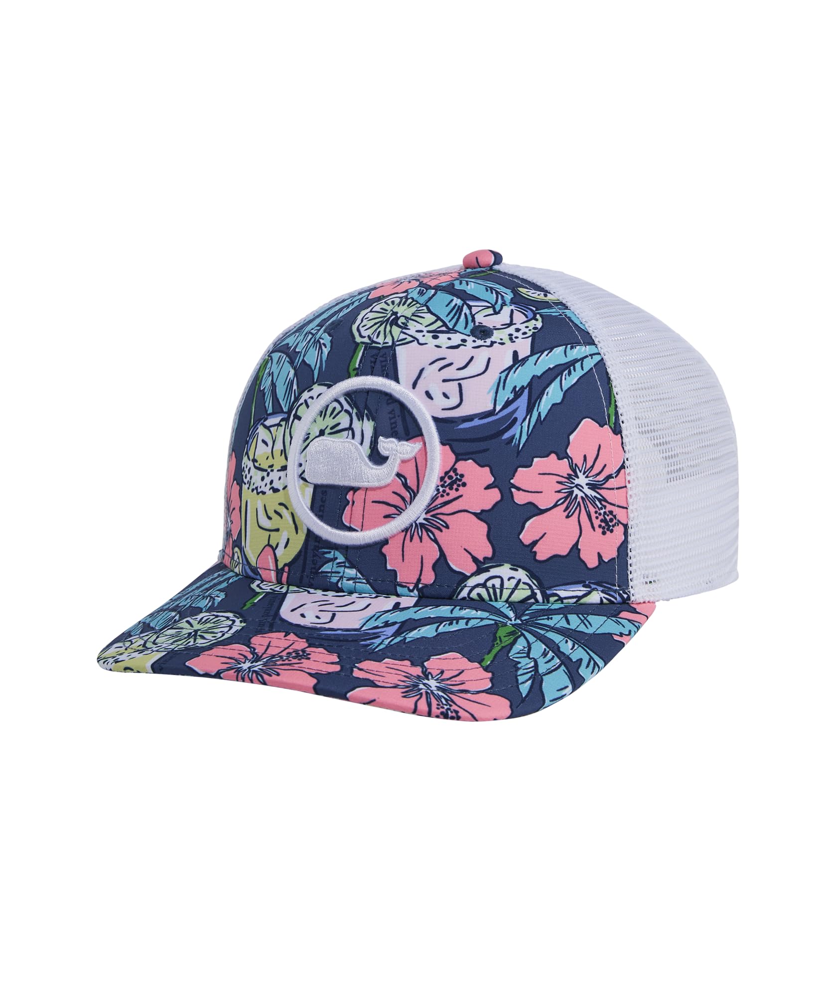 Vineyard Vines Mens Chappy Printed Whale Dot Trucker