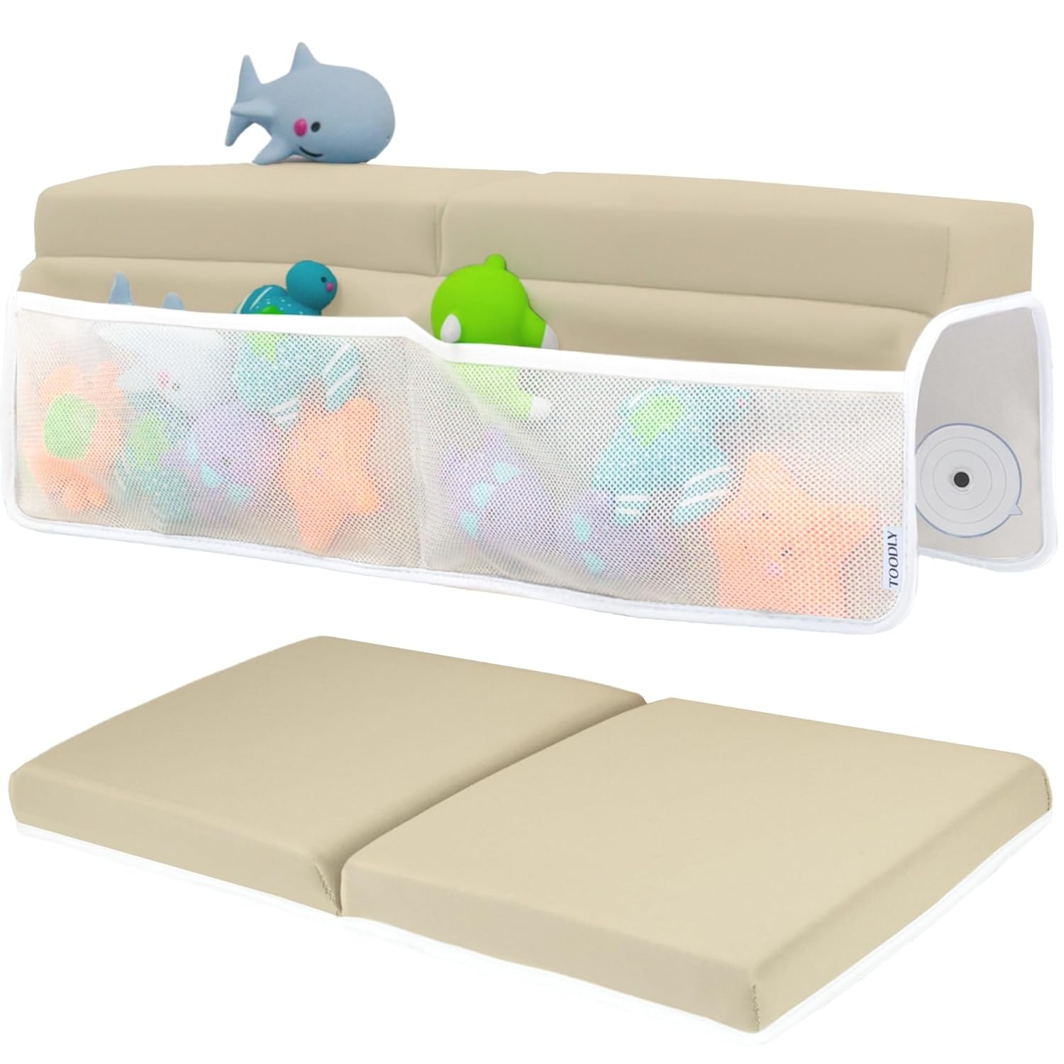 Comfortable Baby Bath Kneeler and Elbow Rest Pad Set