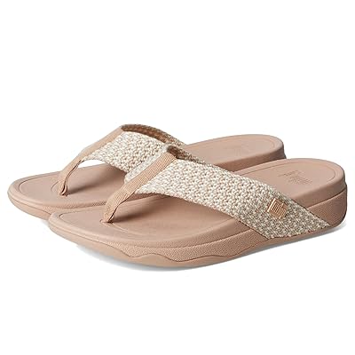 FitFlop Surfa Multi Tone Webbing Toe Post Sandals Women