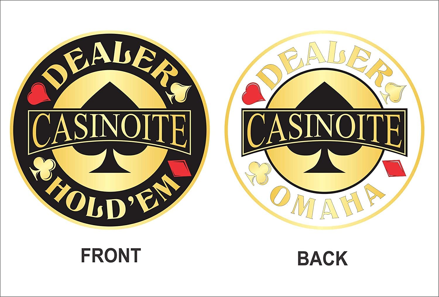 casinoite Billium Clay Poker Chips Set 300 Without Denomination Bricks (300 Silver Case Without Denomination Brick) 2