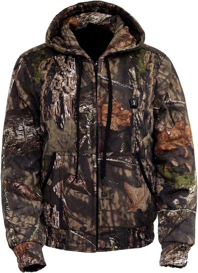 Nexgen Heat Women's Nxl2776set-'Camo' Heated Zipper Hoodie (Rechargeable Battery Pack Included)