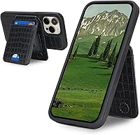 Vista 114 de Havaya Funda para iPhone 13 Pro Max y iPhone 12 Pro Max, cartera compatible con magsaf 2 en 1, desmontable magnética con tarjetero y ranura trasera