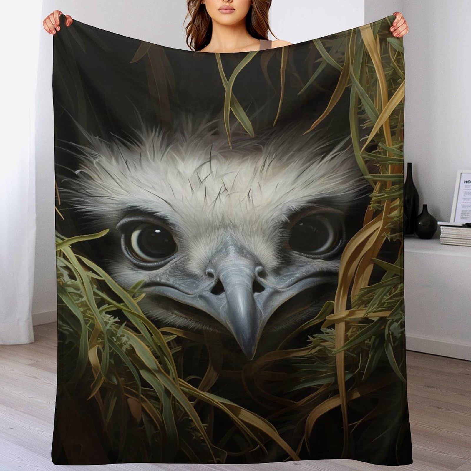 Couverture polaire douce pour cocooning sur canapé flanelle