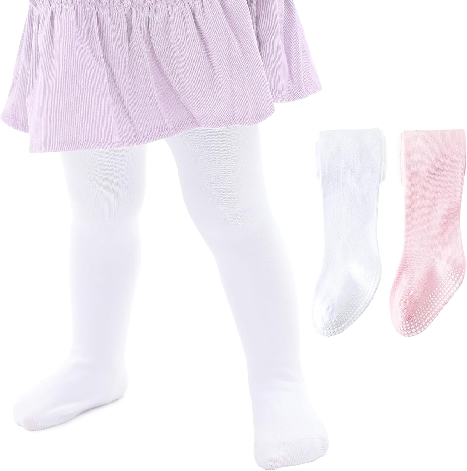 hakugoo Baby Tights Non Slip Toddler Tights Seamless Cotton Stockings Infant Warm Leggings Pantyhose