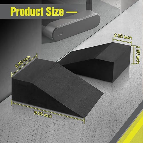 Miniatura 6 de Tabla inclinada de cuña de espuma, paquete de 2 cuñas para yoga, estiramiento de pantorrillas, terapia física y rehabilitación de pies, bloques de