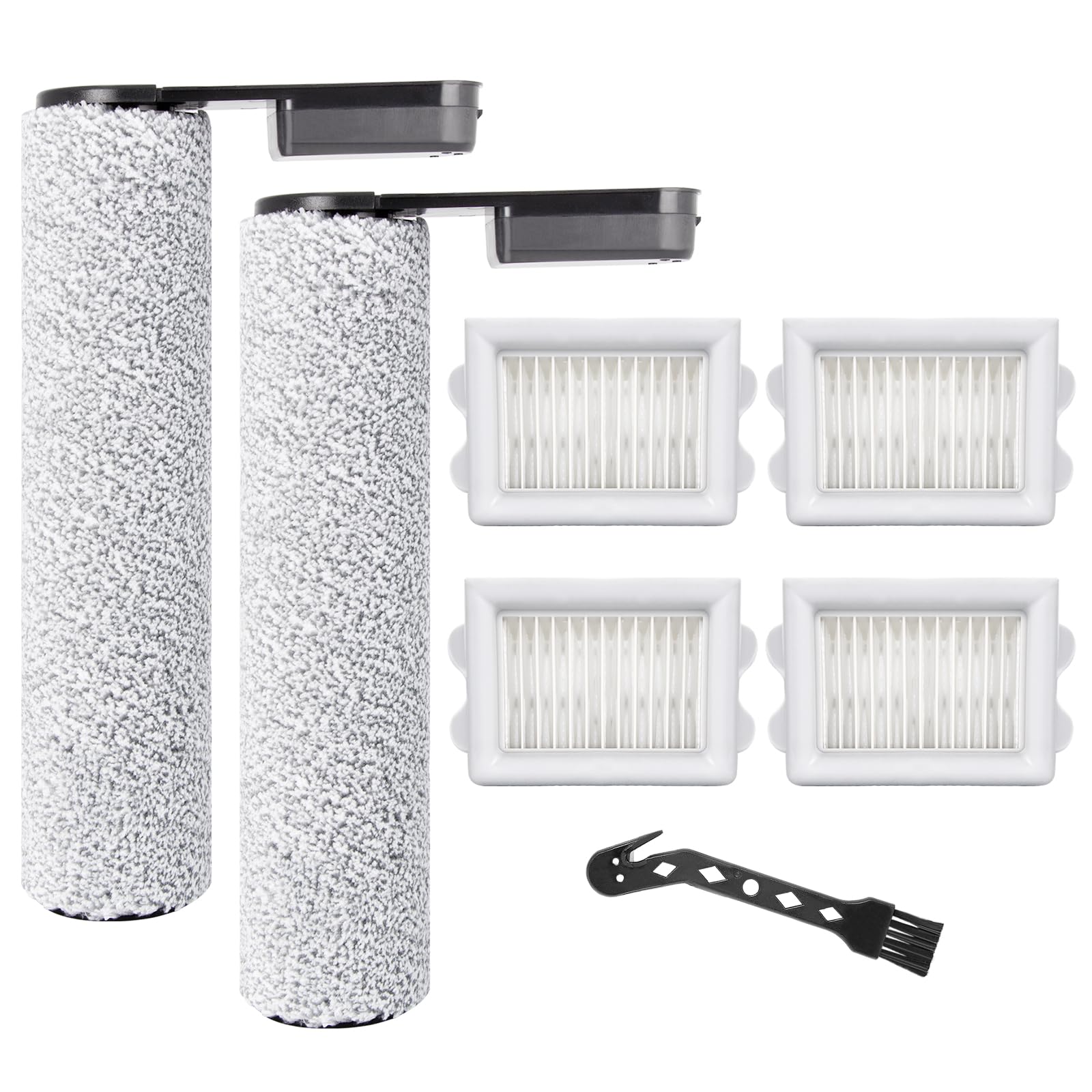Filtros HEPA para Roborock Flexi Lite y rodillo de cepillo de repuesto para aspiradora escoba 1