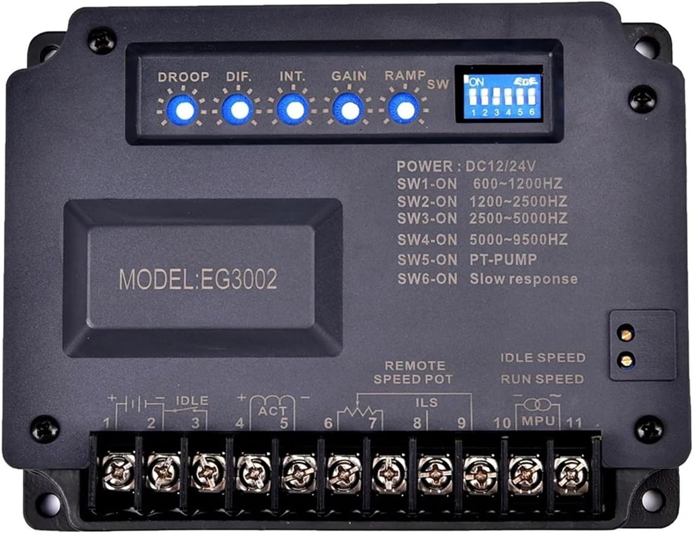 Engine Governor EG3002 Universal Engine Automatic Electronic Governor EG3002 Speed Controller