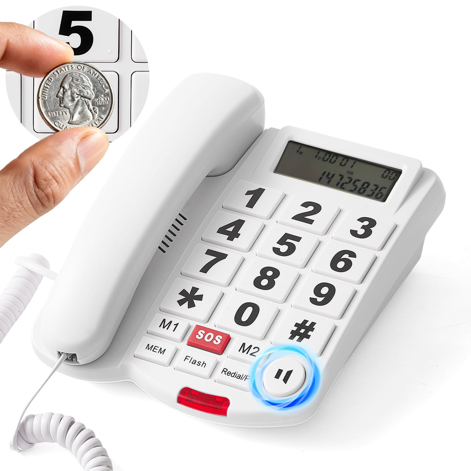 Big Button Phone with Caller ID-image-18