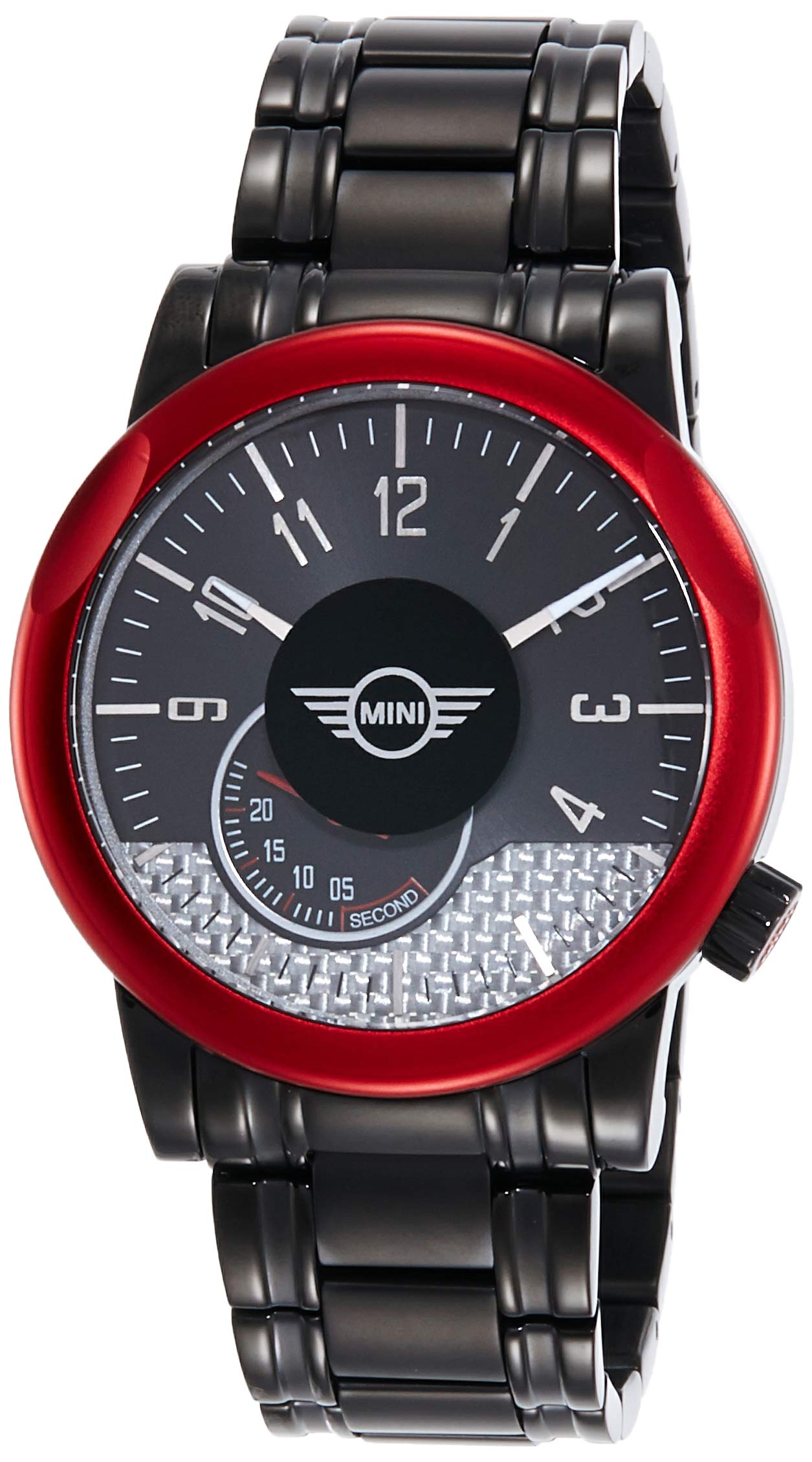 MINI Cooper Analog Mens Watch - SM-015 (Black Dial Black Colored Strap) (B07H9HRX5X) Amazon Price History, Amazon Price Tracker