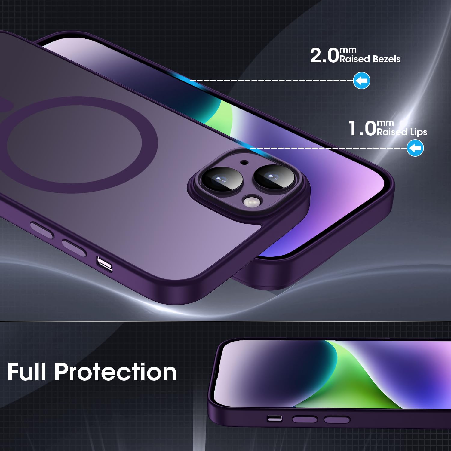 HGH MagSafe Hülle Für IPhone 13 - Magnetisch & Stoßfest Dunkelgrün