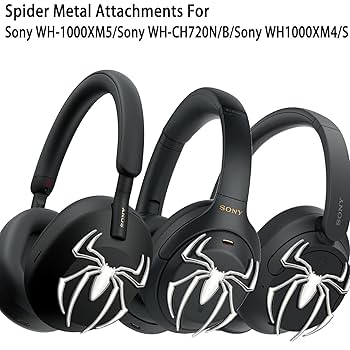 Amazon.com: MORWLAT Spider Metal Attachments for Sony WH