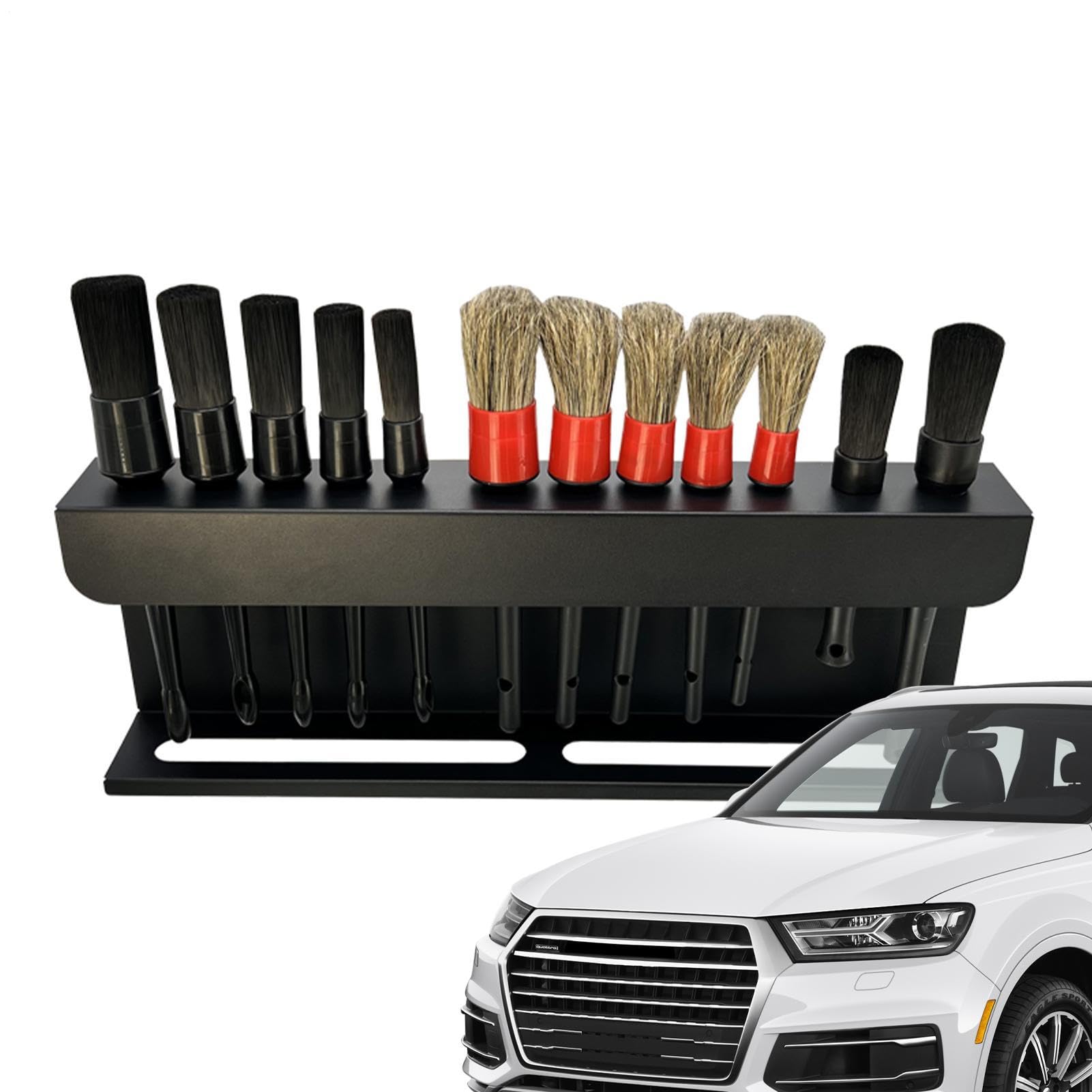 Soporte para cepillos de detalles, herramientas de detallado, accesorios de
