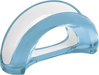 Guzzini Grace Portatovaglioli Bicolore, 18.4 x 7.2 x 9.6 cm, Blu (Sea blue)