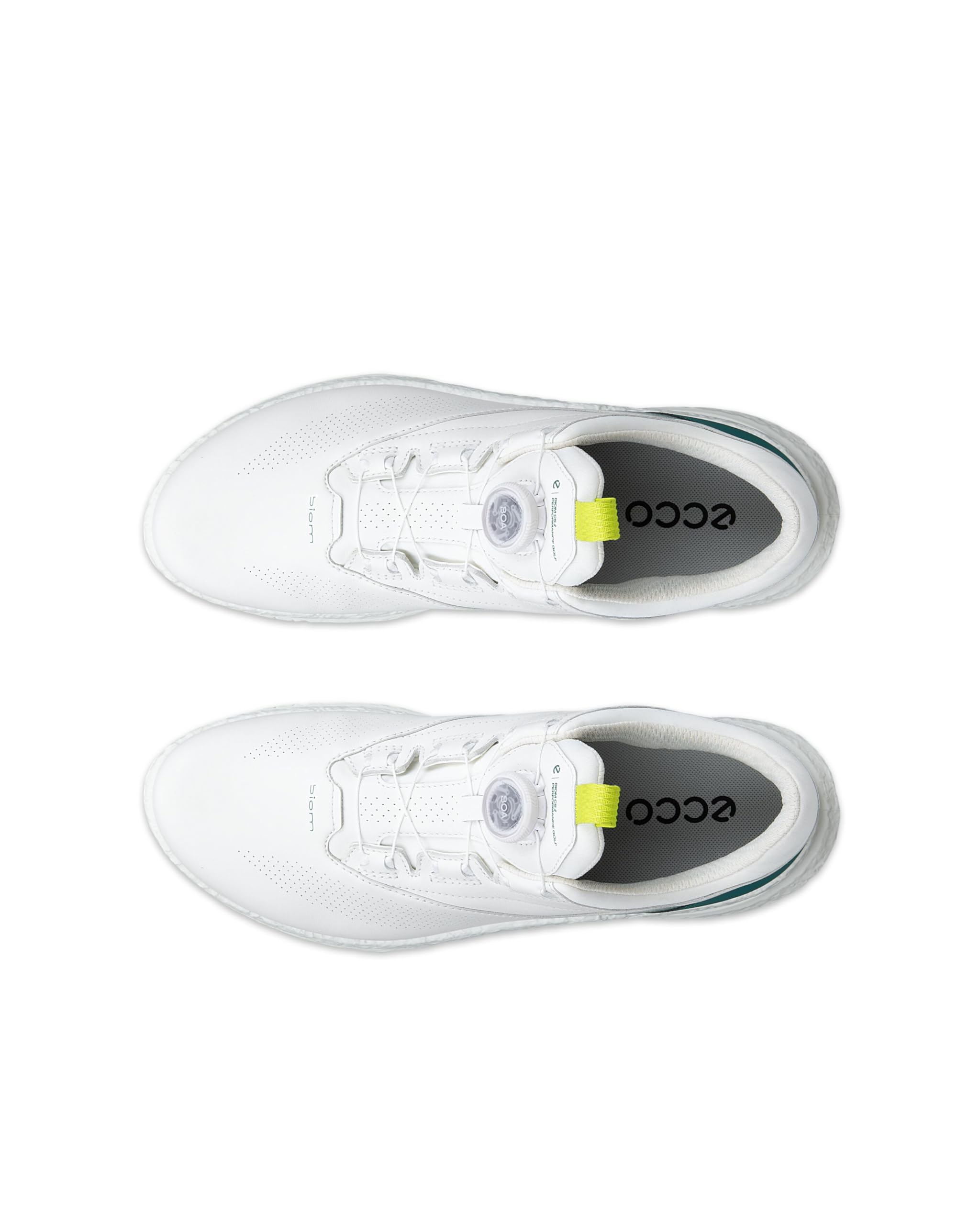 ECCO Men's Biom C5 Boa, Zapatos de Golf para Hombre (Blanco/Baygreen, Sistema Tallas Calzado EU, Adulto, Números, Mediano, 43)