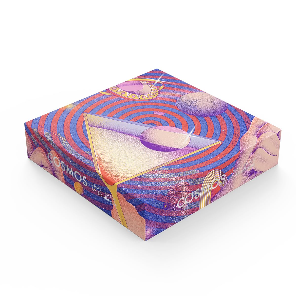 Cloudberries Cosmos Puzzle, 1000 Piece Jigsaw Puzzles for Adults, Random Cut Puzzles, Psychedelic Modern Puzzles for Adults with Space Theme