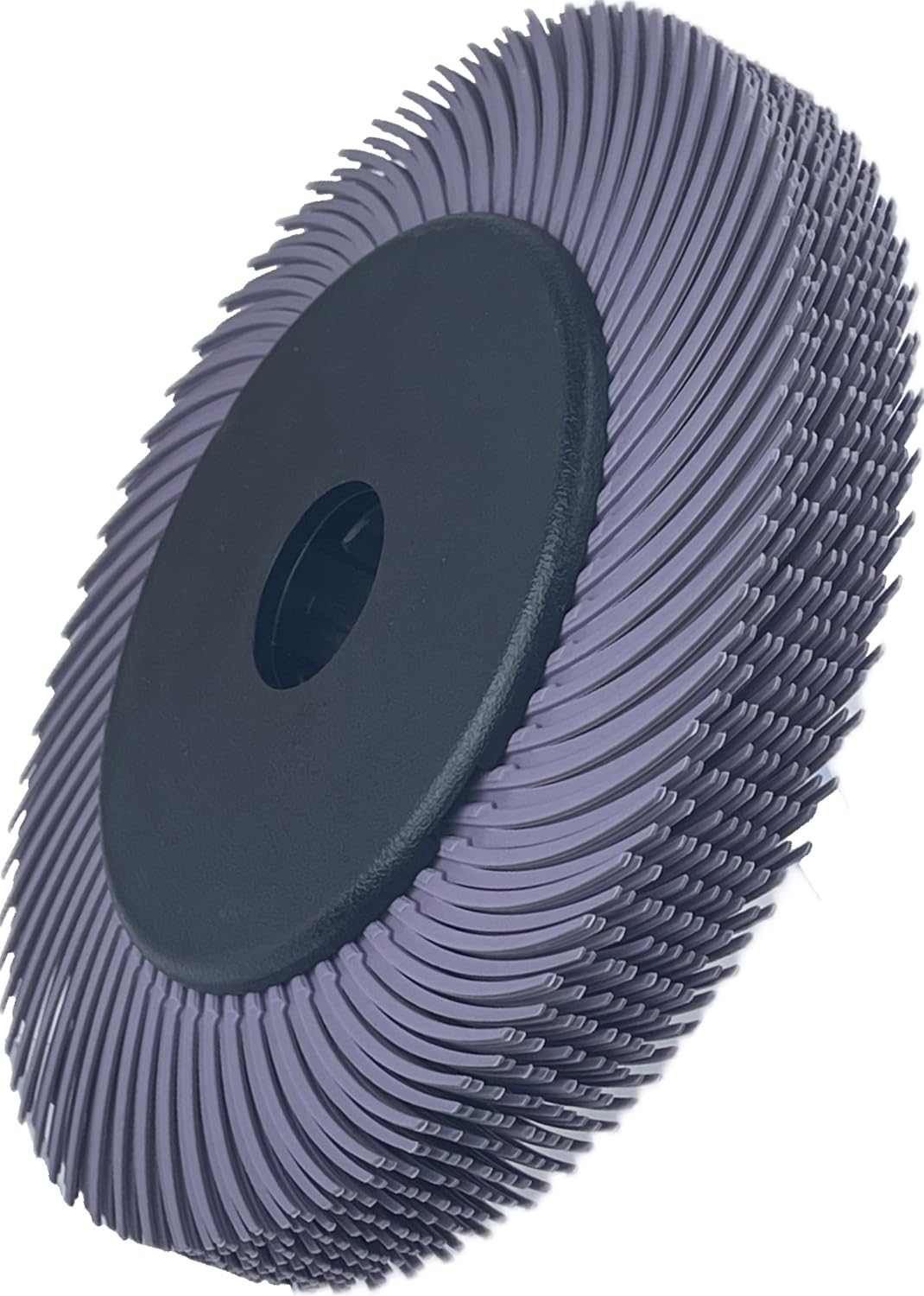 10pcs 6 Inch Radial Bristle Brush with Adapter 600 Grit, Abrasive Disc for Metal