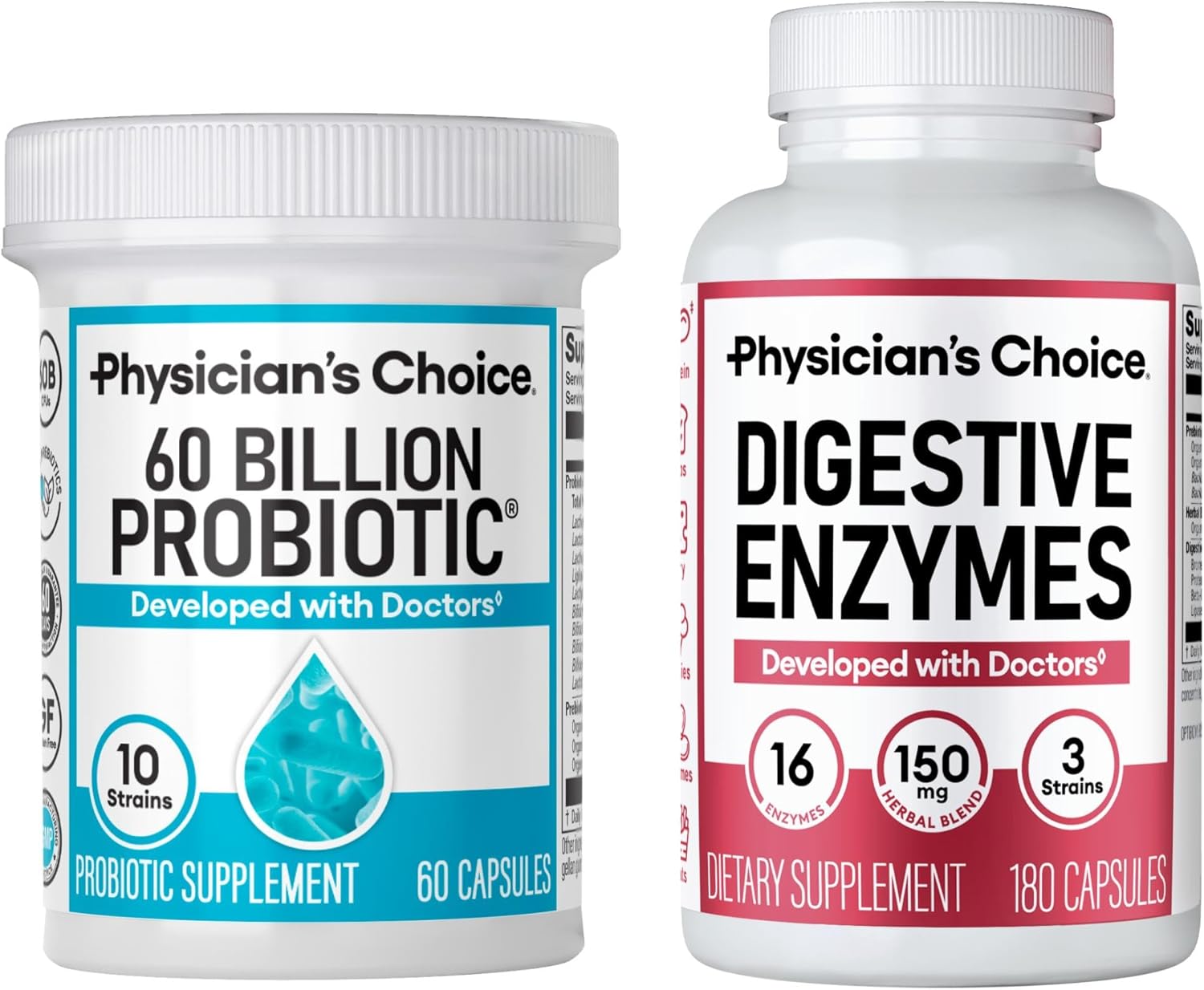 Nuestro combo: Probiotic + Enzymes
