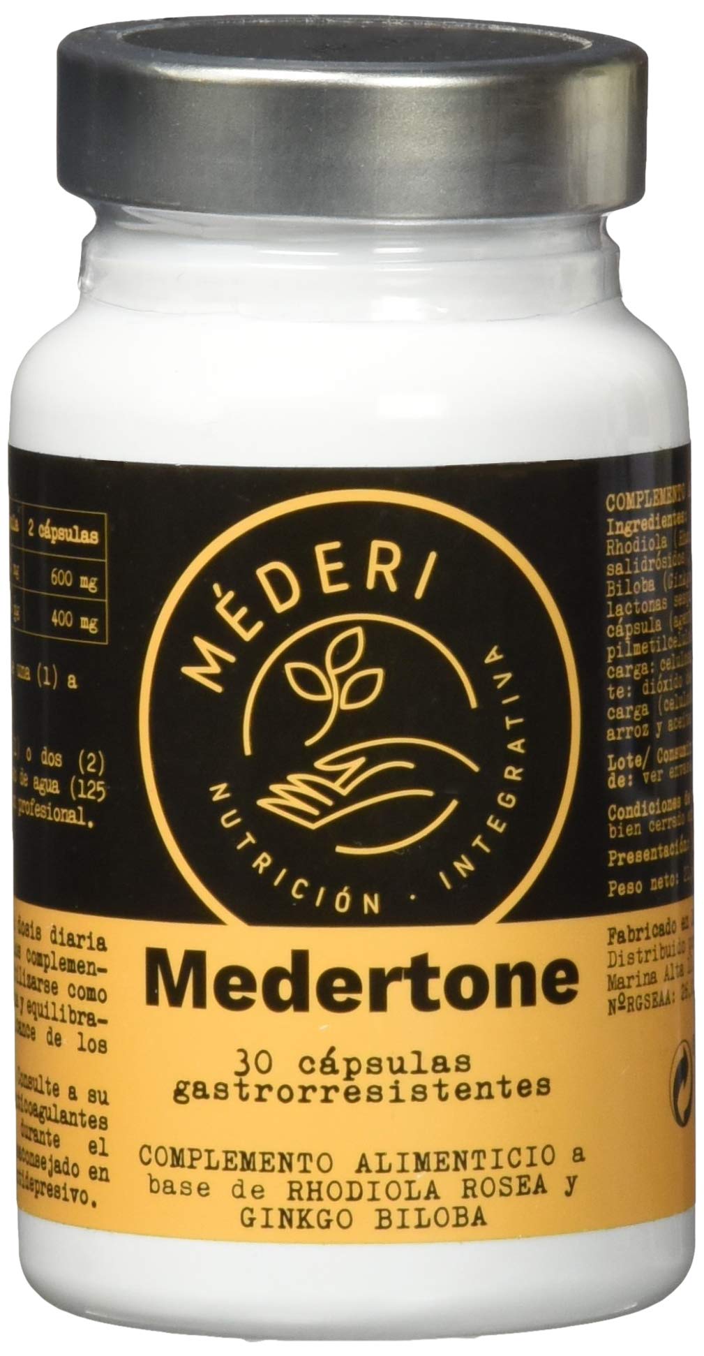 MEDERI NUT. MEDERTONE 30cap, Standard, Single
