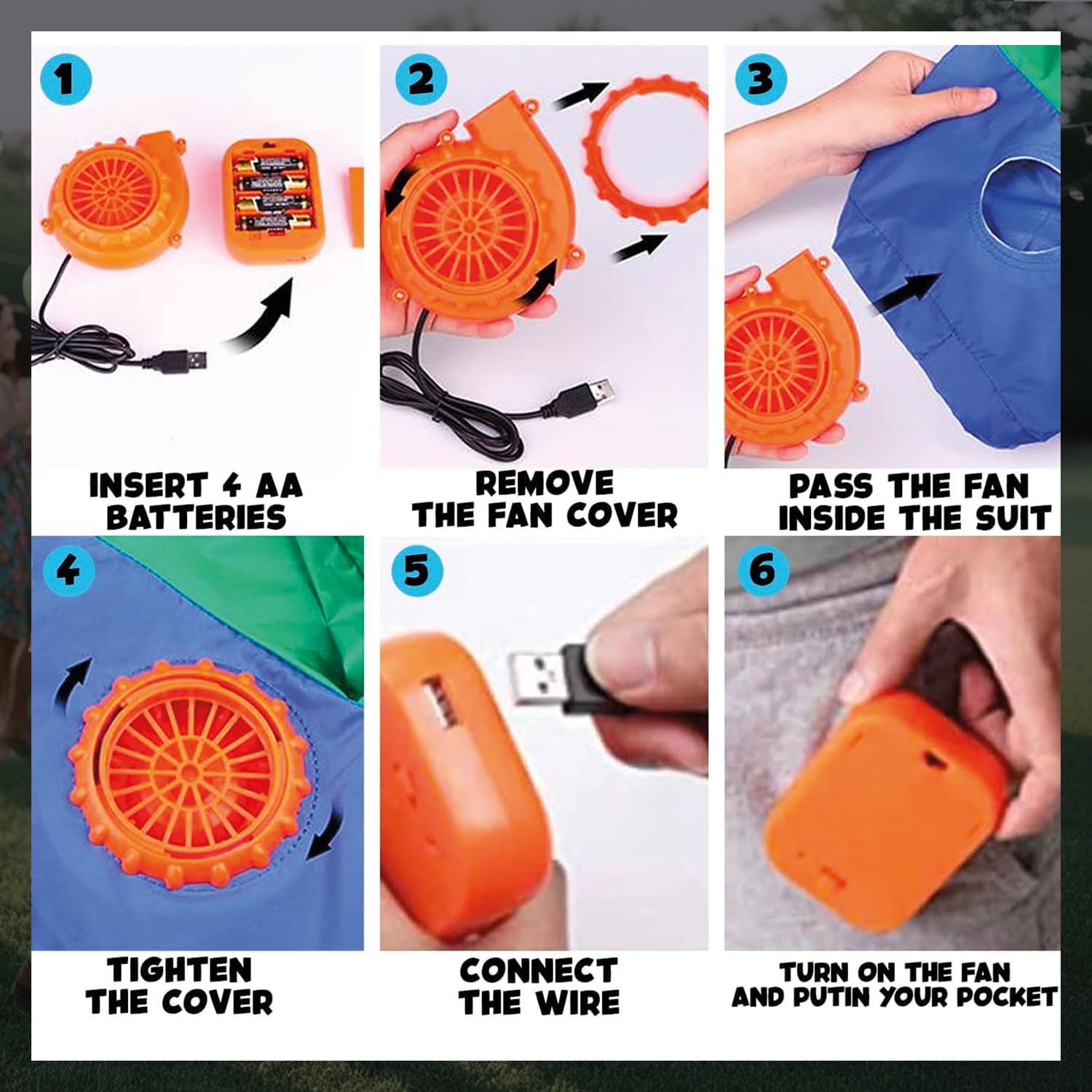AirSuit® Inflatable Rugby Ball Costume for Adults - Image 4