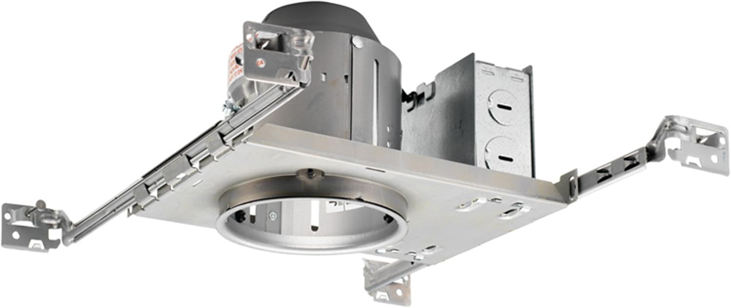 Juno Lighting TC44 4" TC rated 50W Low Voltage New Construction Recessed Housing, Unfinished