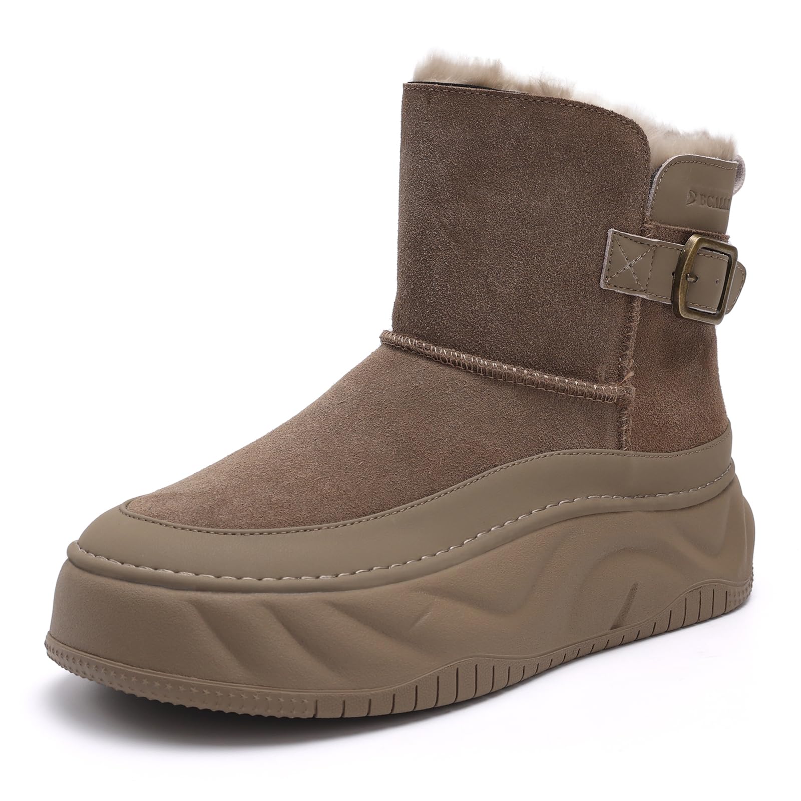Womens Winter Snow Boots Cold Weather Comfortable Booties Warm Winter Walking Shoes
