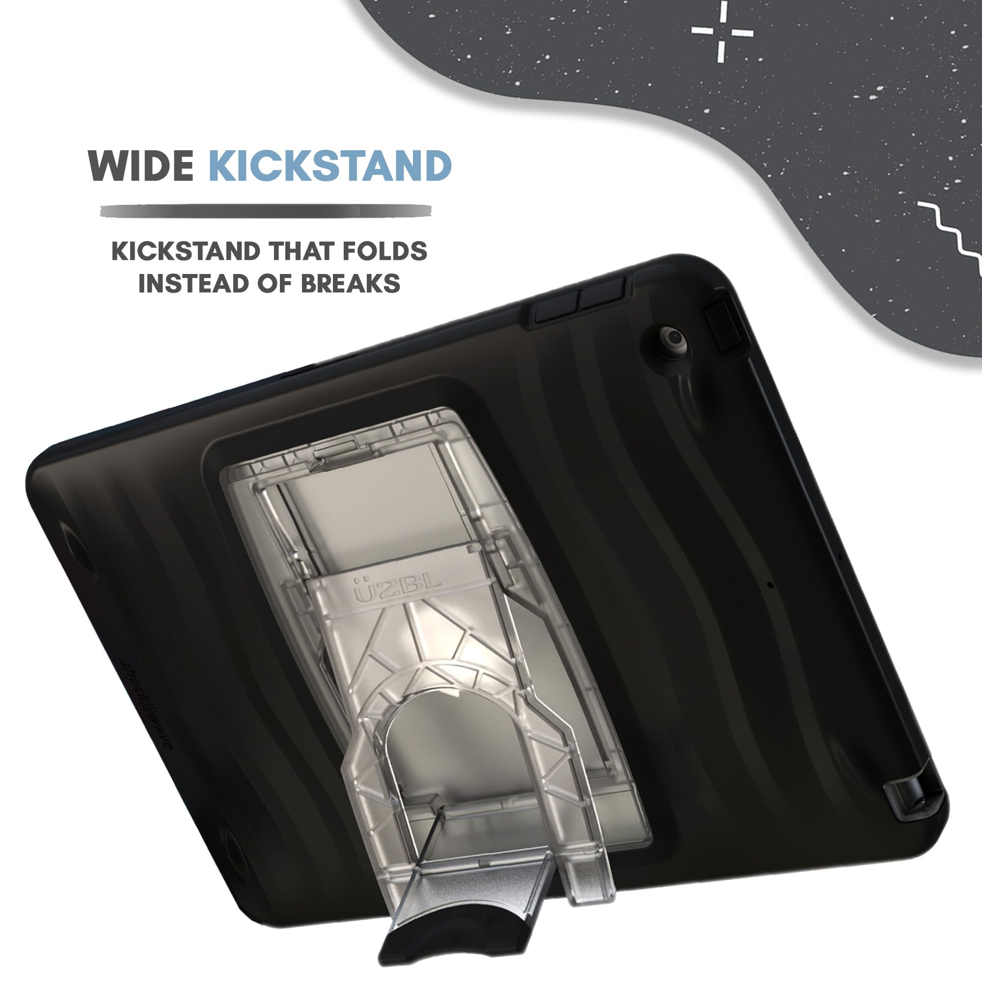 Amazon.com: UZBL Case for iPad 9th Generation (2021) / 8th